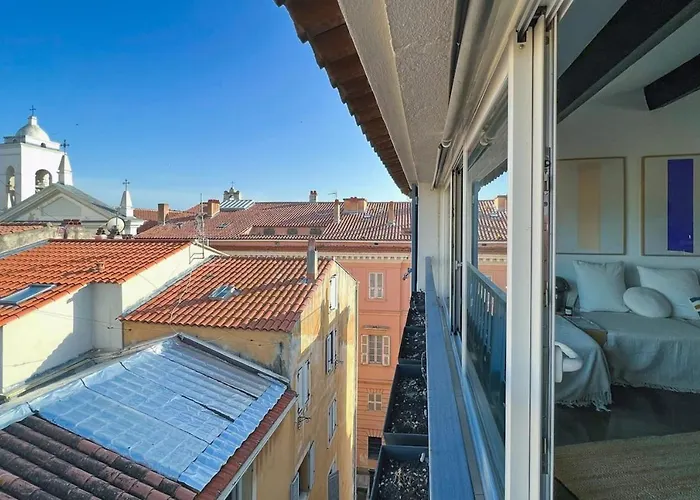 Grand Apt Au Coeur D\'Ajaccio - Ac & 5Min Plage